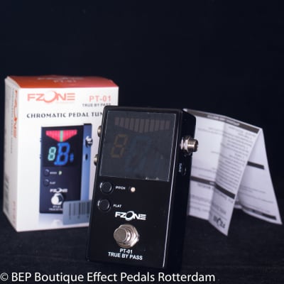 FZone PT-01 True By Pass Chromatic Pedal Tuner image 1