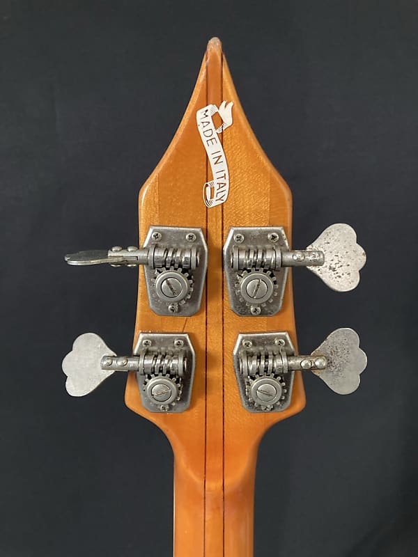 Rare Eko Rokes Vintage Bass Guitar Red 1960's | Reverb Rare Eko Rokes Vintage Bass Guitar Red 1960's | Reverb
