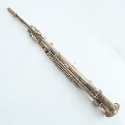 Early Buffet Crampon Soprano Saxophone in Silver Plate HISTORIC COLLECTION image 4