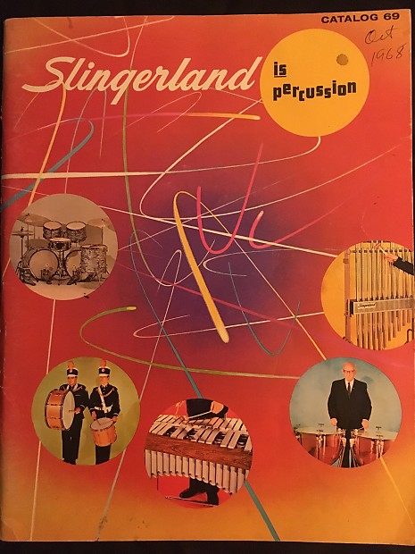 Slingerland Full catalog  1969 65 pages image 1