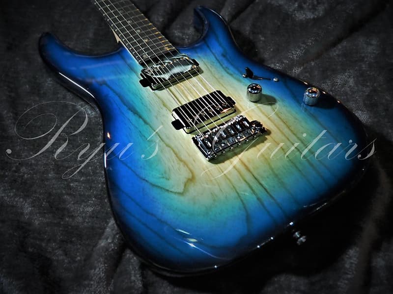 T's Guitars DST24 Custom 2019 Trans Blue Burst image 1