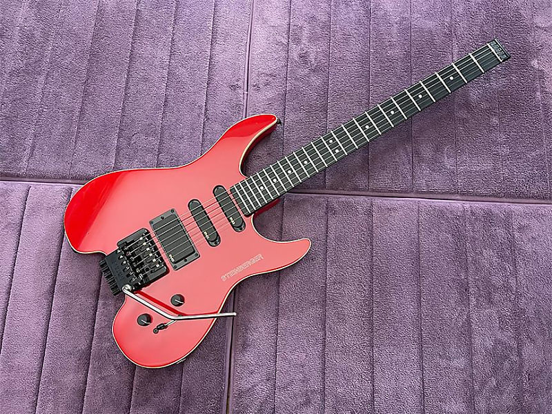 Very Rare Newburgh, NY. USA-Built RED Steinberger GM4T - Fully Restored By  Jeff Babicz | Reverb