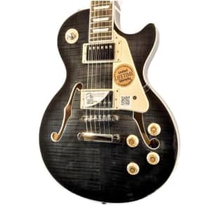 Epiphone Les Paul ES PRO - trans black Semi-hollow electric