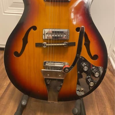 Unknown Fender Coronado Copy 1960's Sun burst image 3