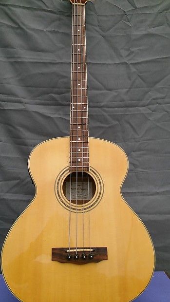 Hofner Sienna Series HAB 01E Accoustic Bass Natural Gloss
