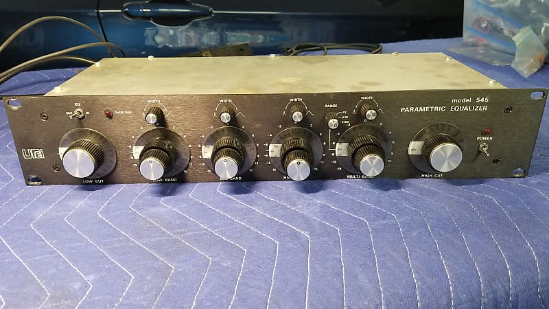 UREI 545 Vintage Parametric EQ, Tested and Fully Functional