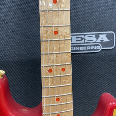 Fender Custom Shop Stratocaster 1996 Ruby Red Brand New NOS with original case, Certificate of Authenticity. Number 6 of 12 image 3