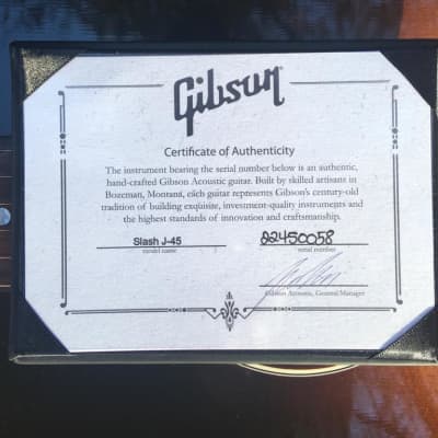Gibson Slash Signature J45 2000s - Sunburst image 4