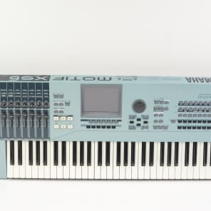 Yamaha MOTIF XS6 61鍵 シンセサイザー YAMAHA MOTIF XS6 KEYBOARD PRODUCTION SYNTHESIZER GRAY 61