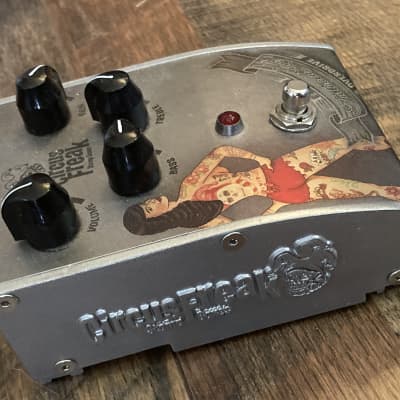 Circus Freak Stomp Boxes The Tattooed Lady Overdrive Silver image 3