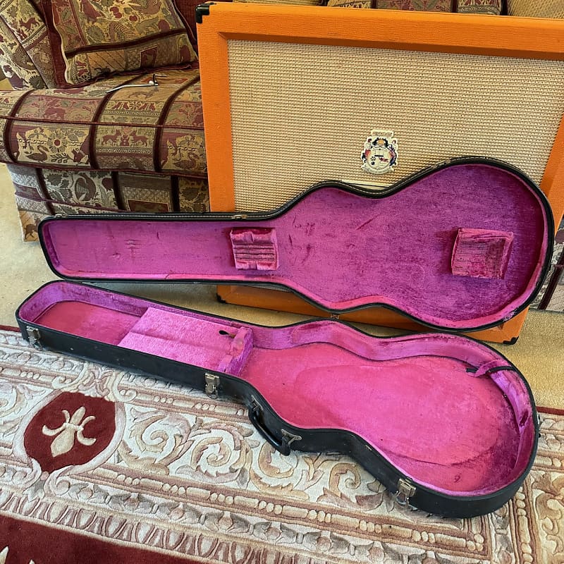 Vintage 1960s 1970s Gibson USA Electric Bass Guitar Hard Case Reverb