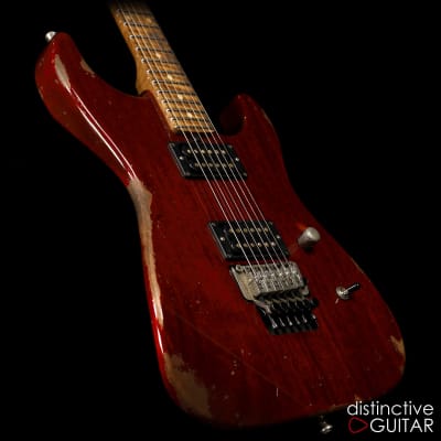 Friedman Cali - Cherry Red with Floyd Rose image 2