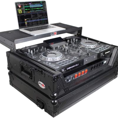 ProX XS-PRIME2 LTBL Flight Case for Denon Prime 2 Standalone DJ System image 2