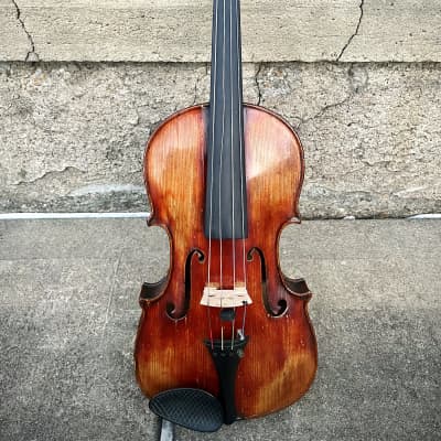 Old Antique Violin Italian, Label Joseph Antonius Rocca 4/4 | Reverb