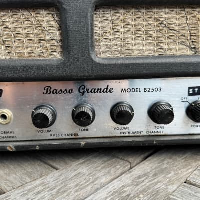 Hilgen B2503 Basso Grande 1964-65 Handwired 35 Watt Tube Amp image 4