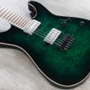 ESP E-II M-II NT Electric Guitar, Maple Fingerboard, Black Turquoise Burst