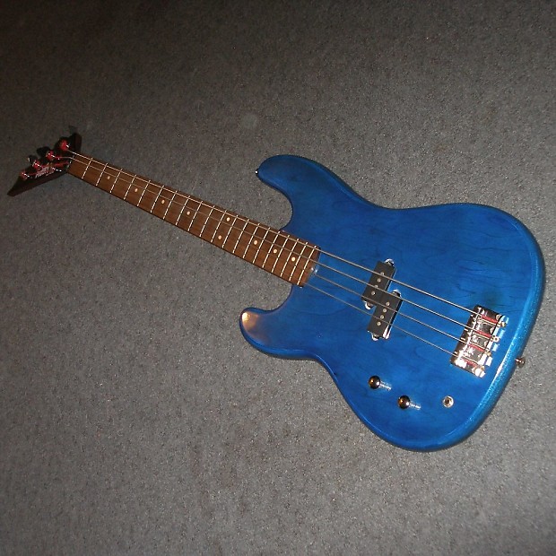 Phantom Bass 80's Trans Blue image 1