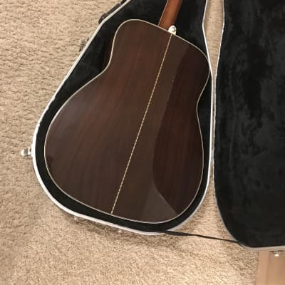 Yamaha FG-345 II Acoustic Guitar 1980s made in Taiwan in excellent condition with hard case image 17
