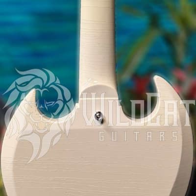 Gibson Custom 1963 SG Special Reissue Murphy Lab Light Aged Polaris White 404253 image 6