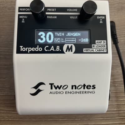 Reverb.com listing, price, conditions, and images for two-notes-torpedo-c-a-b-m