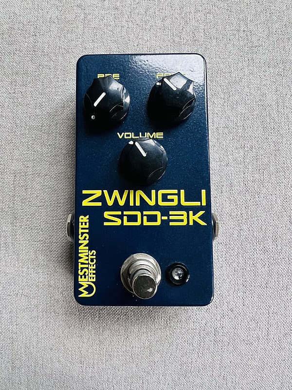 ギター WESTMINSTER EFFECTS ZWINGLI SDD-3K Zwingli SDD-3K Preamp – Westminster Effects