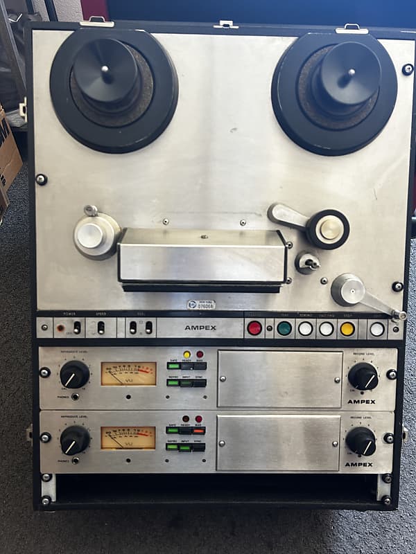 Vintage Ampex AG-440 Reel to Reel Tape Deck