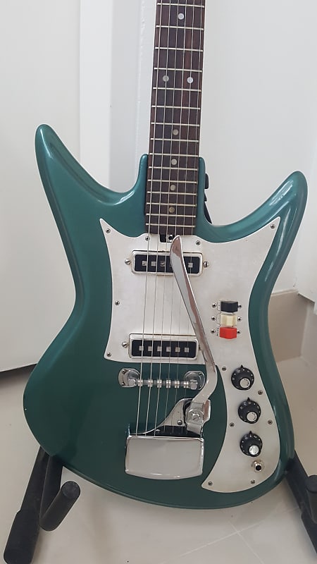 最上の品質な 60年代製 K2-L ギター ビンテージ Teisco(テスコ)製