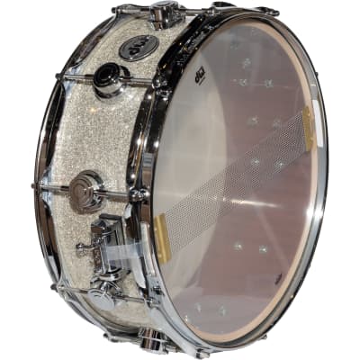 Drum Workshop Collectors Series 5x14 Snare Drum - Broken Glass image 3