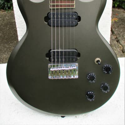 Ibanez AX 7221 7 String Guitar, 1991, Made In Korea, Pewter | Reverb