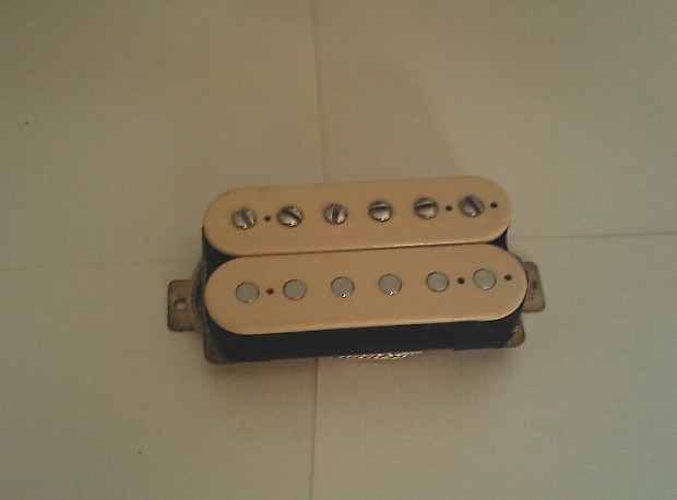 Vintage Early DiMarzio PAF Pickup (Mid 70s Square Tab) Double Cream