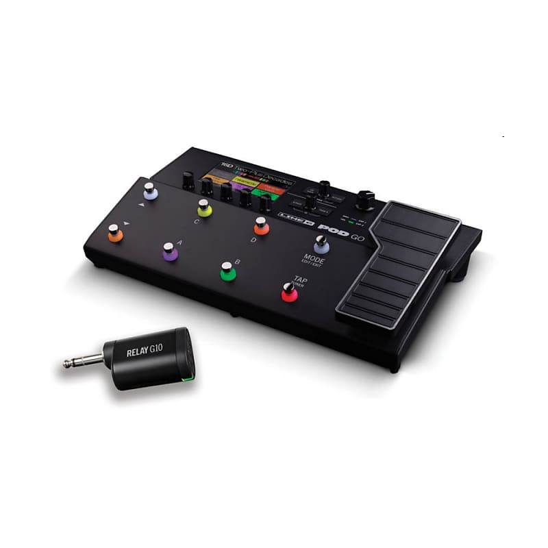 LINE 6 POD GO WIRELESS Guitar FX Processor/Amp Modeler/USB Reverb