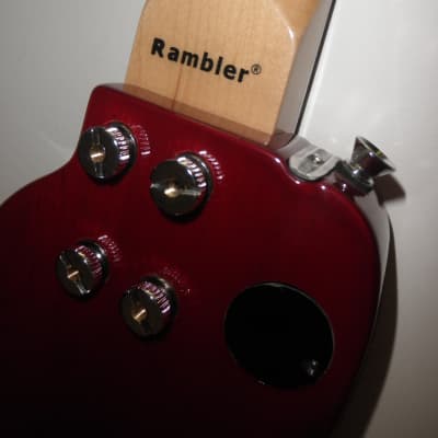 Strobel  Rambler Professional Travel Guitar - Cherry Sunburst image 13