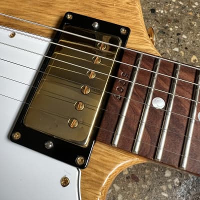 Kurt Wilson Korina Explorer Electric Guitar - Natural image 10