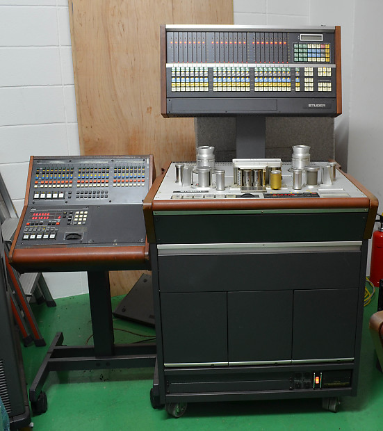 Studer A820 MCH 2" 24 Track Recorder with Remote Control image 1