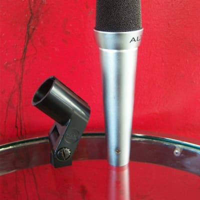 Vintage RARE 1960's Altec D80C dynamic cardioid microphone High Z w mic clip # 2 image 8