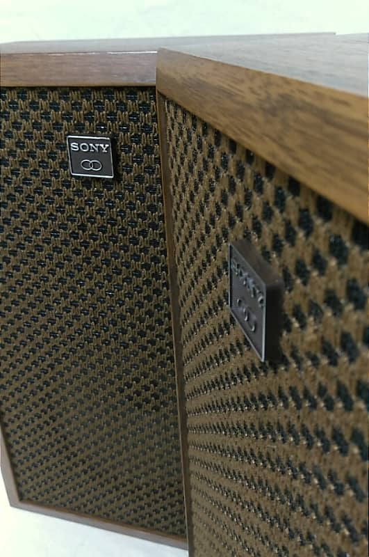 Sony Model SS-170A? Bookshelf Speakers good Pair Vintage Audio