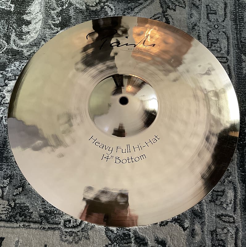 Paiste 14” Signature Reflector Heavy Full Hi-Hat Bottom | Reverb
