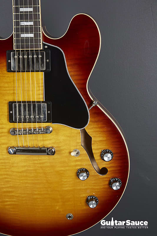 Gibson ES-335 Figured Iced Tea 2021 (COD.1499UG) | Reverb