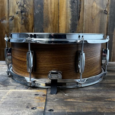Woods 3ply Walnut 14x5.5 Snare Drum - Natural image 4