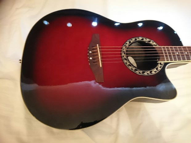 Ovation Applause AE127 Red