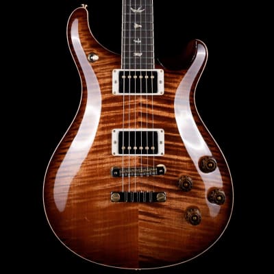 PRS Wood Library McCarty 594 Flame Maple 10 Top Brazilian Rosewood Board Copperhead Burst image 2