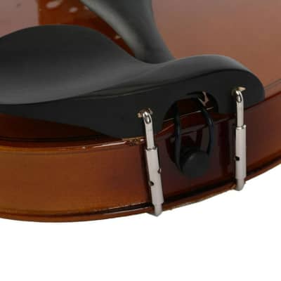 OEM 4/4 Natural Acoustic Violin Fiddle with Hard Case, Bow, Rosin Full Size for beginners 2023 - Wood image 8