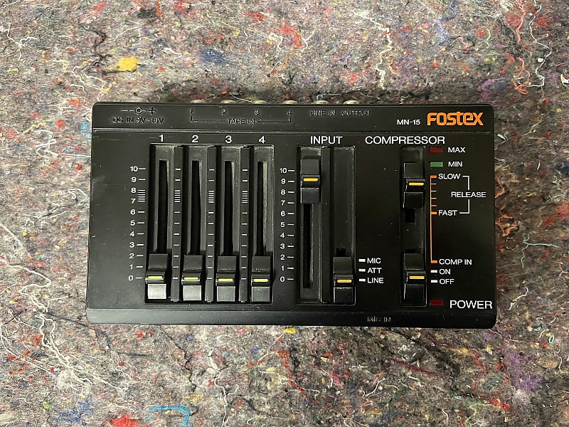 Fostex mn 15 mixer compressor Reverb