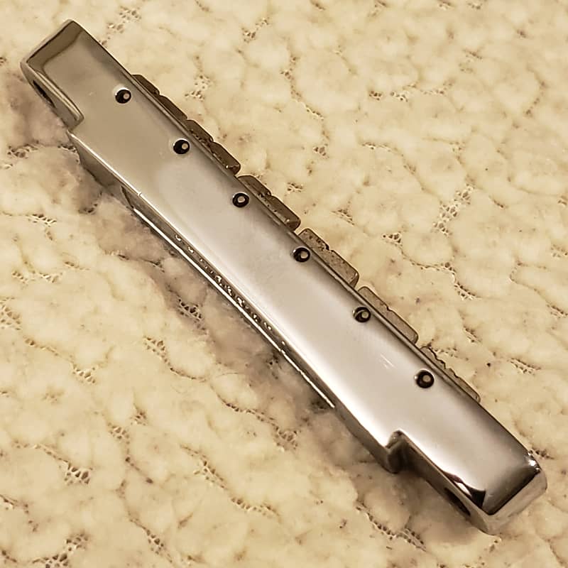 65-'69 ABR-1 Chrome Wire Bridge 60's Rosewood Base ES 125