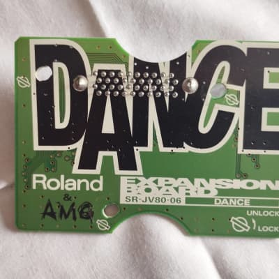 Roland SR-JV80-06 Dance Expansion Board 1990s - Green