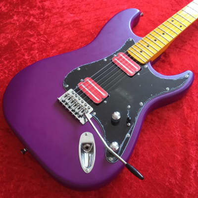 Martyn Scott Instruments Custom Built Partscaster Guitar in Matt Purple image 6