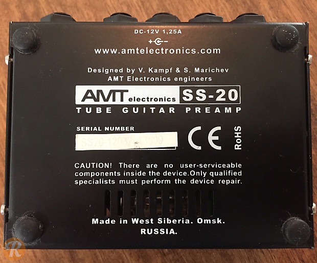 AMT Electronics SS-20 Guitar Preamp image 2