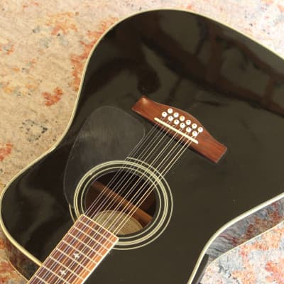 Fender DG-16 12-String 2003 - Black image 1