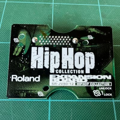 Roland SR-JV80-12 Hip Hop Expansion Board 1990s - Green