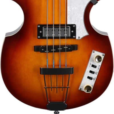 Hofner Ignition Pro Edition Violin Bass Guitar, Sunburst image 2